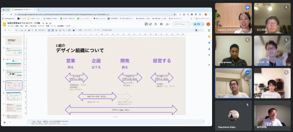 第32回勉強会 転職先事業会社でのUXリサーチ活動